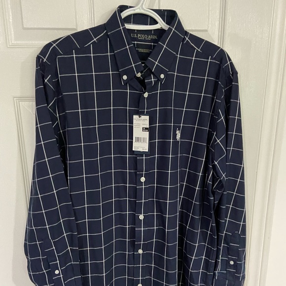 *SALE* Men’s U.S POLO ASSN dress shirt large BNWT - Picture 7 of 7